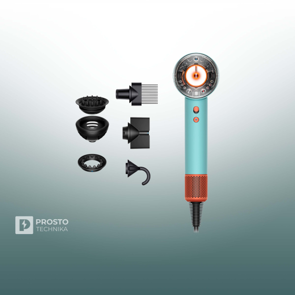 Фен Dyson Supersonic Nural HD16 (Ceramic Patina/Topaz) без кейса Наша Вилка